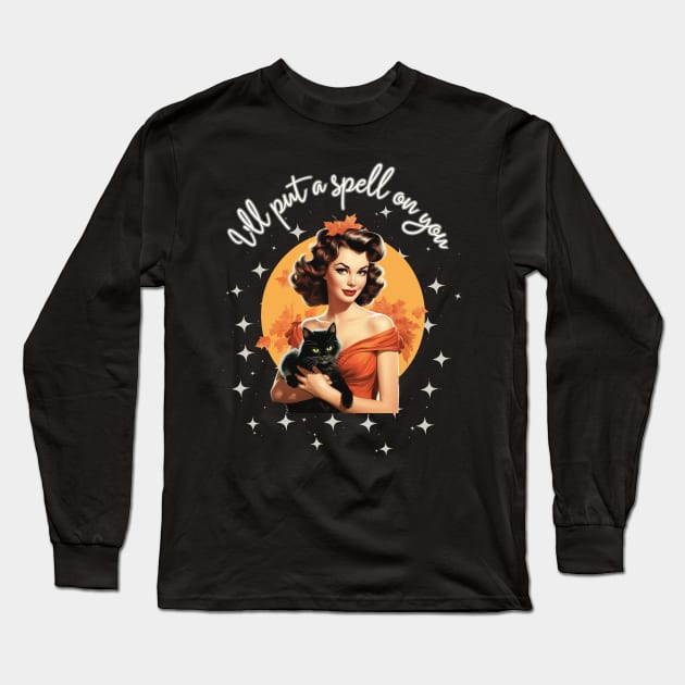 I'll Put A Spell On You Long Sleeve T-Shirt by THINK. DESIGN. REPEAT.